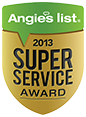 Angie's List 2013 Super Service Award